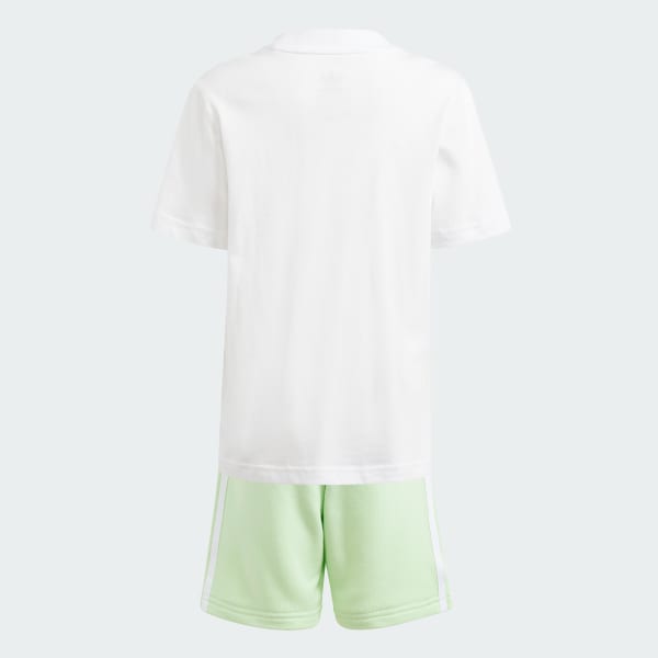 Verde Conjunto Playera y Shorts Adicolor