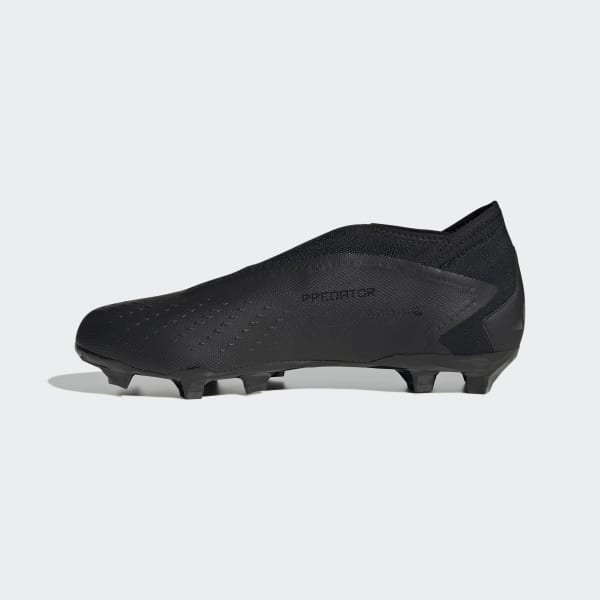 adidas Predator Accuracy.3 Laceless Firm Ground Cleats Black