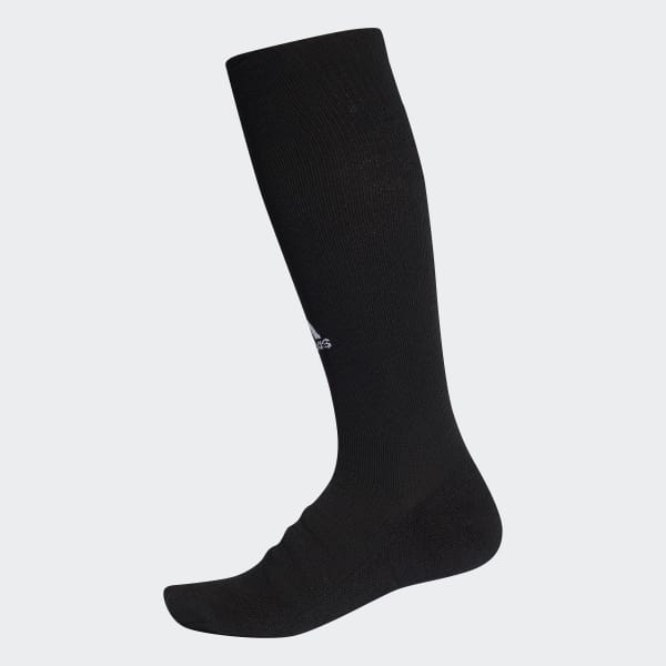 Black Alphaskin Lightweight Cushioning Over-the-Calf Compression Socks ELH09