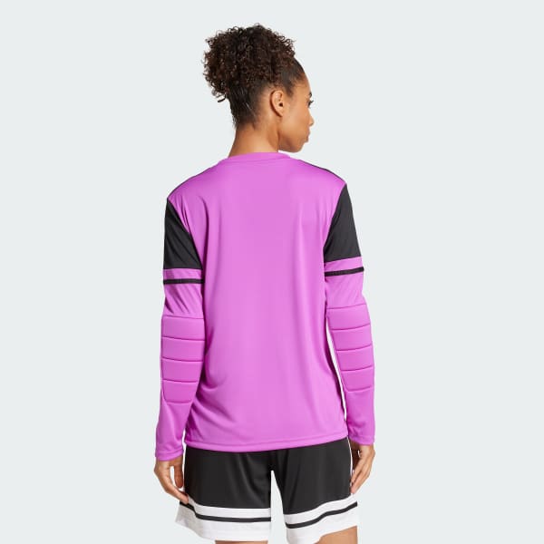 Rosa Camiseta de arquero Squadra 25 para niños con mangas largas