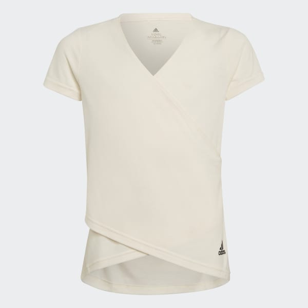Beige Camiseta de Entrenamieto de Yoga AEROREADY