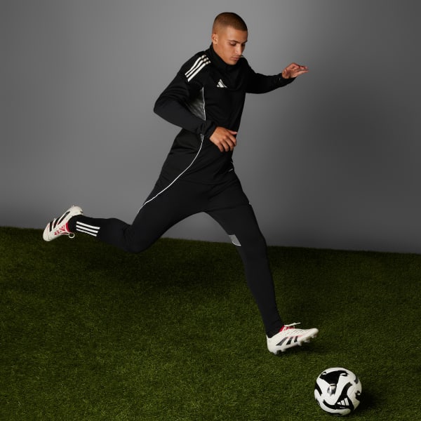 adidas Predator Elite Firm Ground Cleats - White | Free