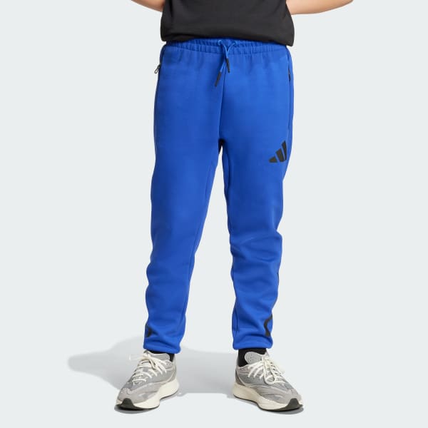 adidas Z.N.E. Tapered-Leg Pants - Blue | Free Shipping with