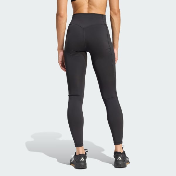 Svart Optime Workout Full Length Tights