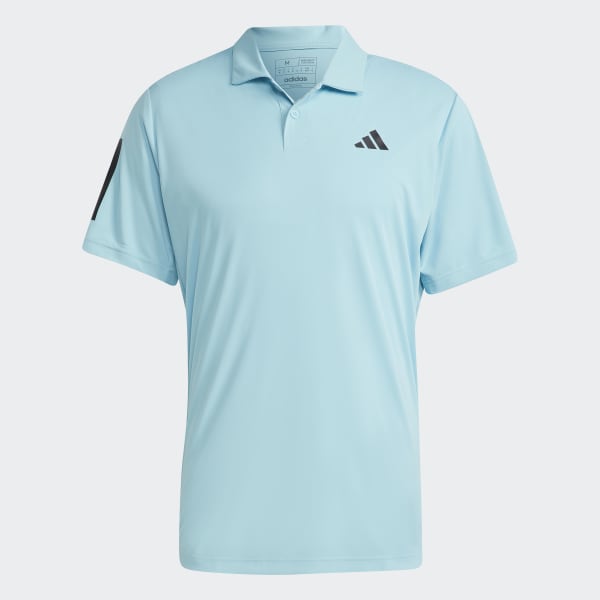 adidas Club 3-Stripes Tennis Polo Shirt - Turquoise | adidas UK
