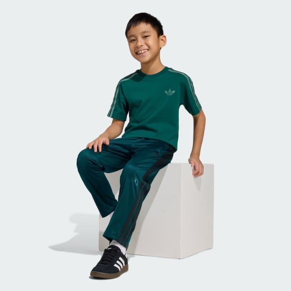 สีเขียว เสื้อยืดทรงหลวม ADIDAS MINECRAFT