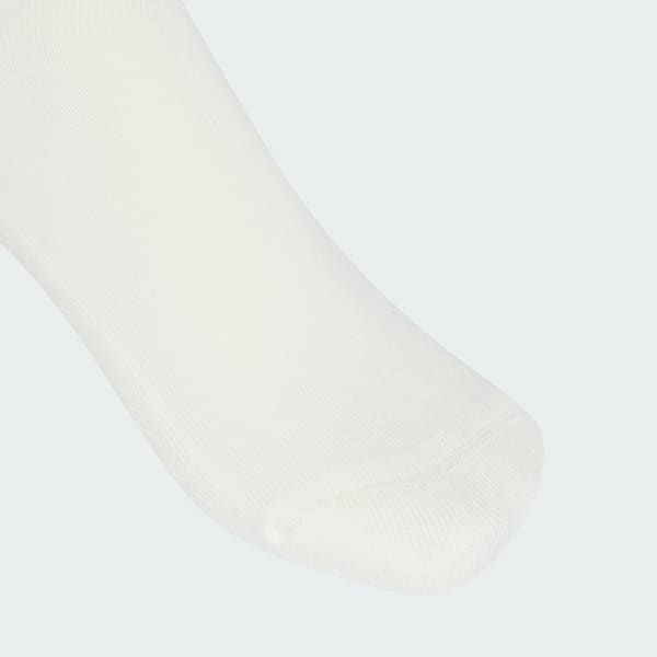 biela Ponožky 3-Stripes Knee (2 páry)