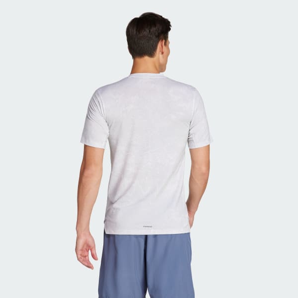 Blanco Remera de Entrenamiento Power
