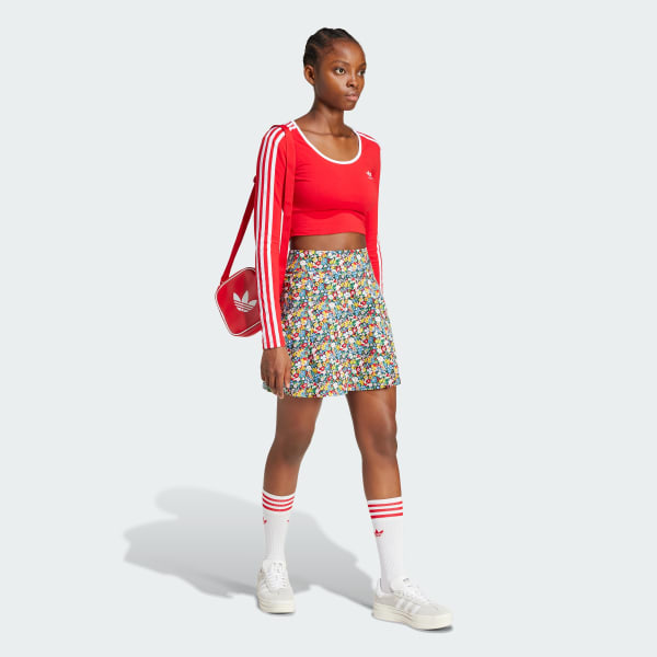 Multicolor Falda adidas Originals x Liberty London Pleated