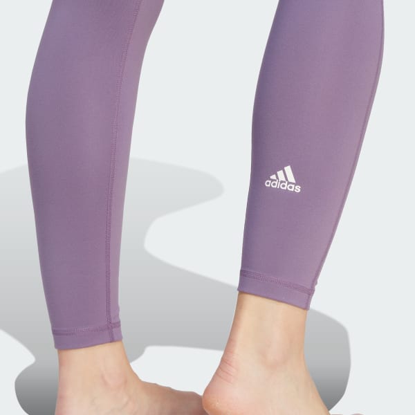 adidas Yoga Essentials Print 7/8 Leggings - Purple