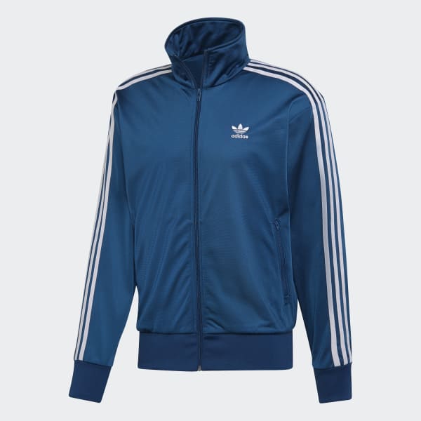 adidas firebird jacket blue