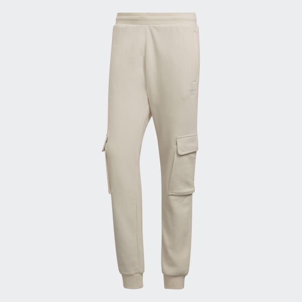 Beige Adicolor Essentials Trefoil Cargo Joggers