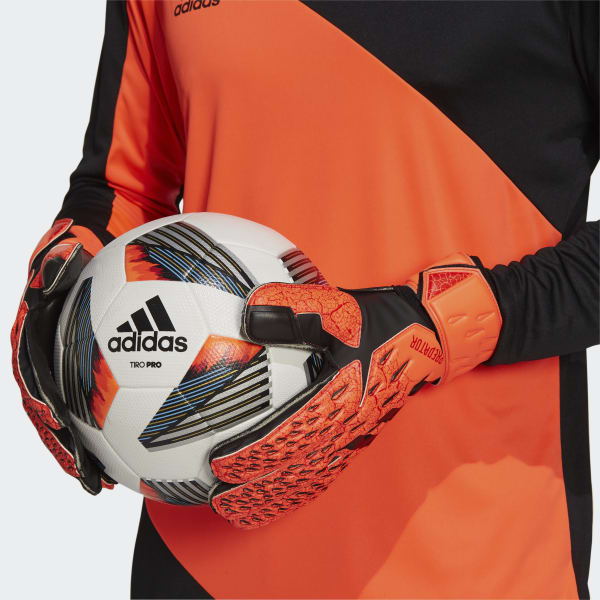 Naranja Guantes de Arquero Predator Match BJ153