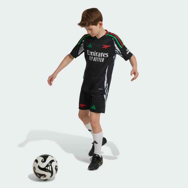 Black Arsenal 24/25 Away Shorts Kids