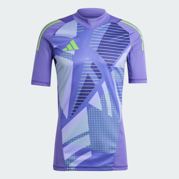 Violet Maillot Gardien de but manches courtes Tiro 24 Pro