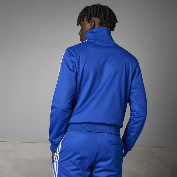 アディダス イタリア ベッケンバウアー トラックトップ - ブルー