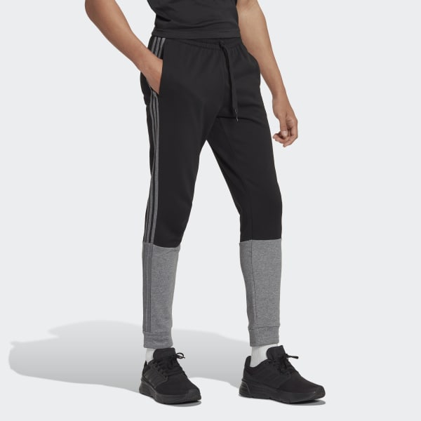 Czerń Essentials Mélange French Terry Pants VB800