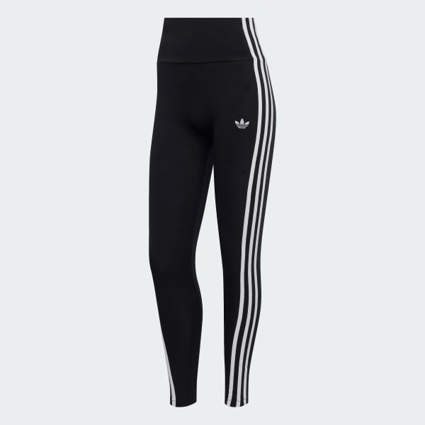 Black 3-STRIPES LEGGINGS