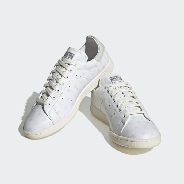 สีขาว รองเท้า Stan Smith Lux Atmos Reflective Star