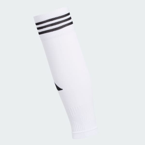 adidas Alphaskin 2-Piece Calf Sleeve, Black/White, One Size
