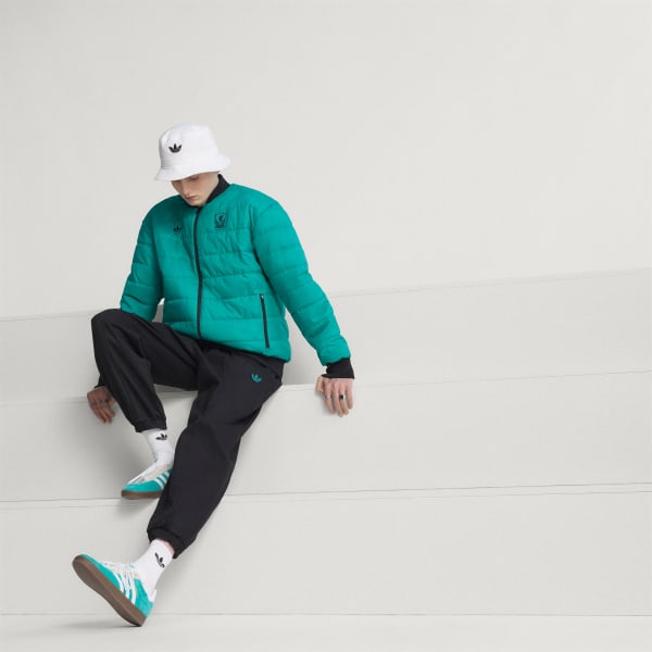 Sort Liverpool FC Terrace Icons Jakke