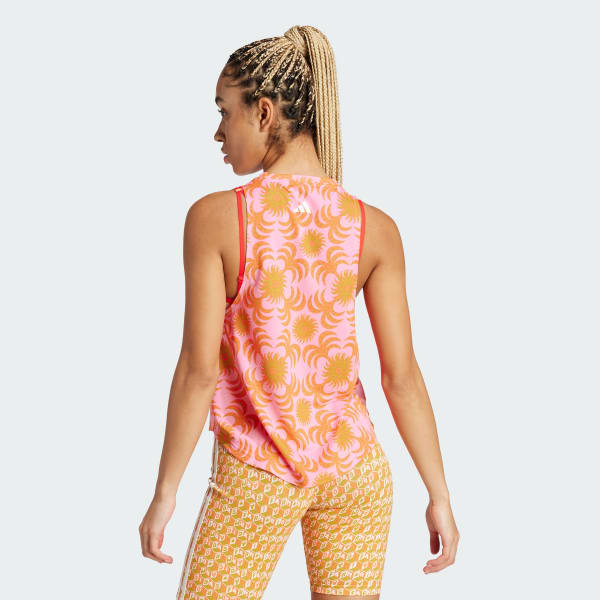 Rosa Playera Sin Mangas para Entrenar adidas x FARM Rio