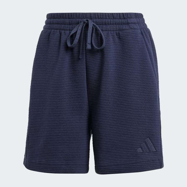 Bleu Short côtelé ALL SZN