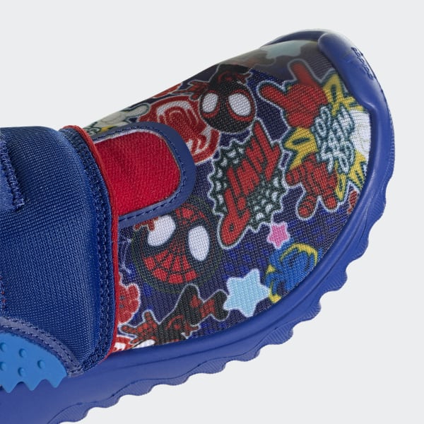 Blue adidas x Marvel Suru365 Superhero Adventures Slip-On Shoes LKK63