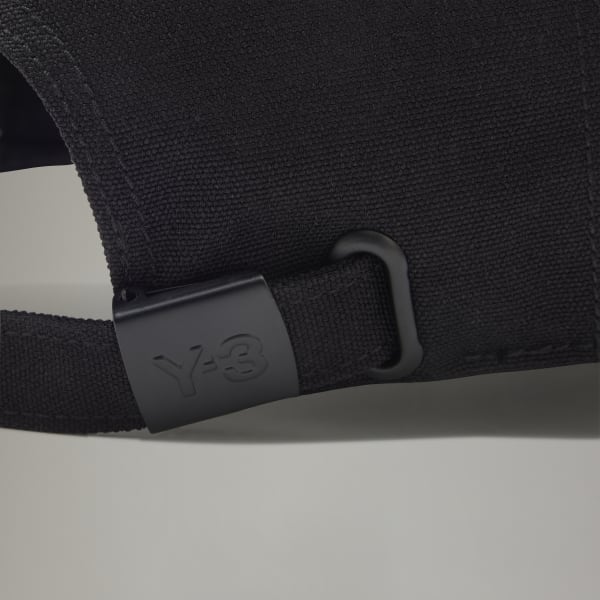 Svart Y-3 Logo Caps