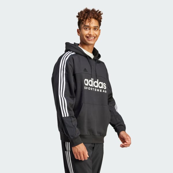 adidas House of Tiro Sportswear Hoodie Black adidas India