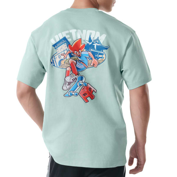 Green VN SKATERBOY III Hazy Green Tee