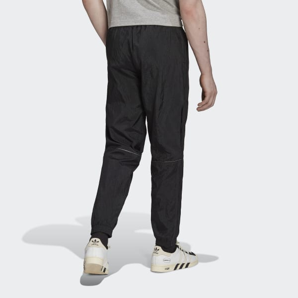 Μαύρο Reveal Material Mix Track Pants TK487