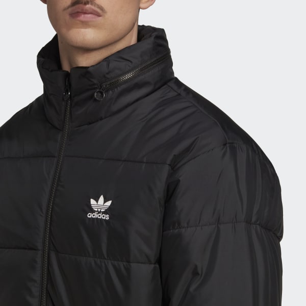 zwart Essentials Gevoerd Puffer Jack VC757