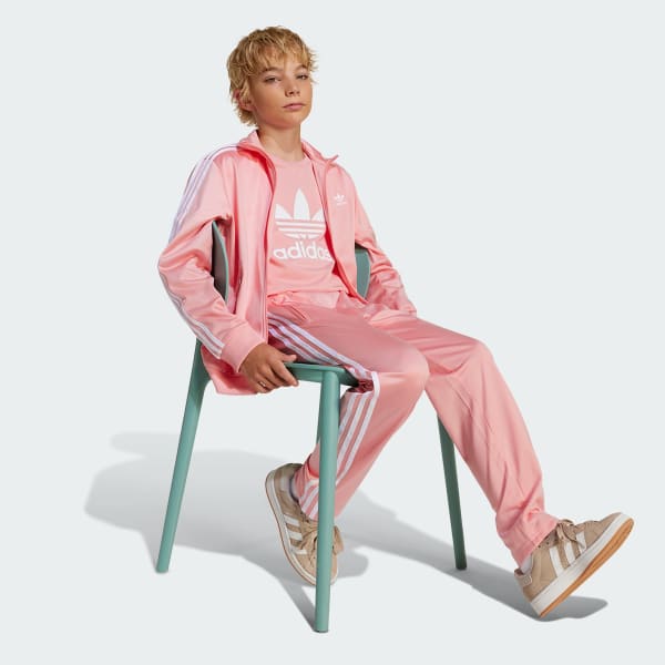 Pink Adicolor Firebird Pants Kids