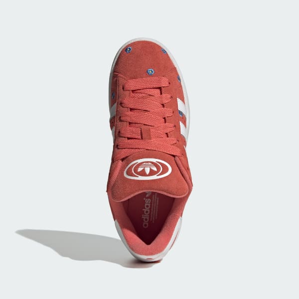 Adidas campus white red discount