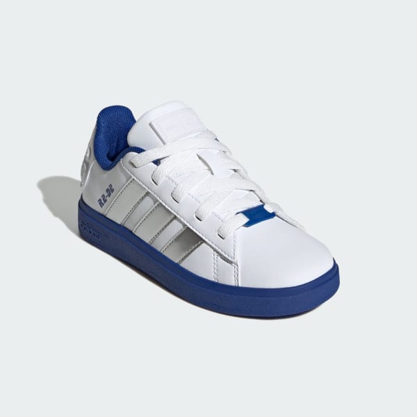White ADIDAS STAR WARS GRAND COURT 2.0 SHOES KIDS