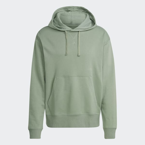 Hoodie adidas Men\'s adidas ALL | Green Terry SZN | French US - Lifestyle