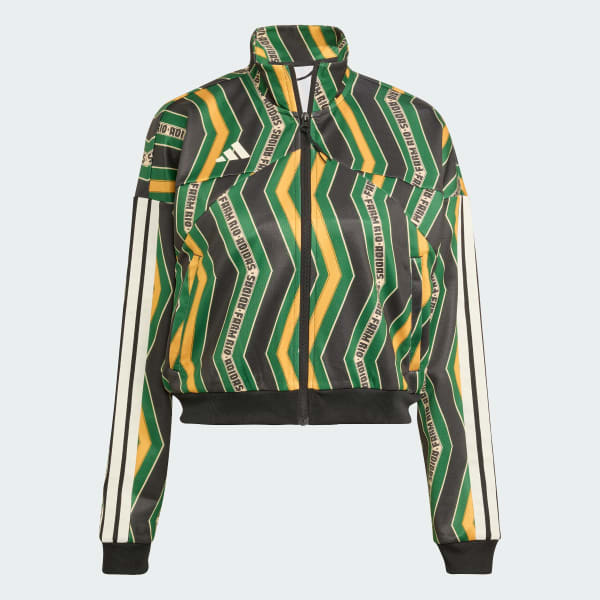 adidas x FARM Tiro Track Top - Black | Free Shipping with