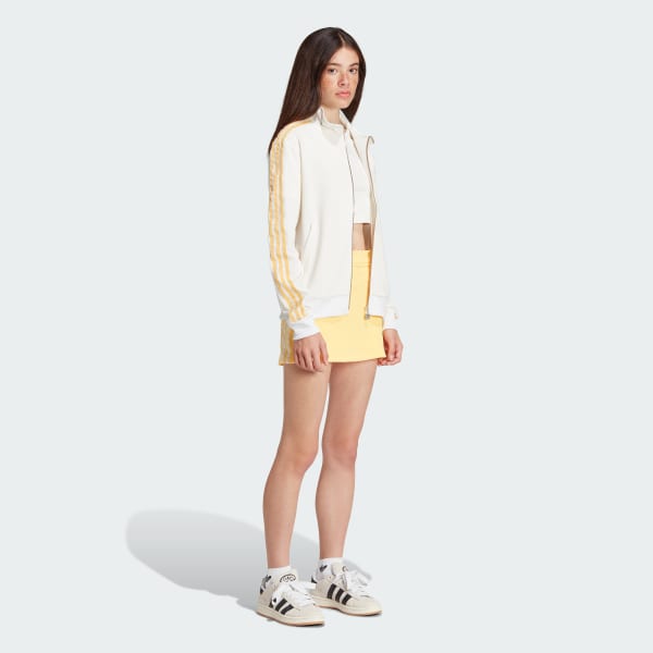 adidas Premium Originals Crepe Track Top - White | adidas