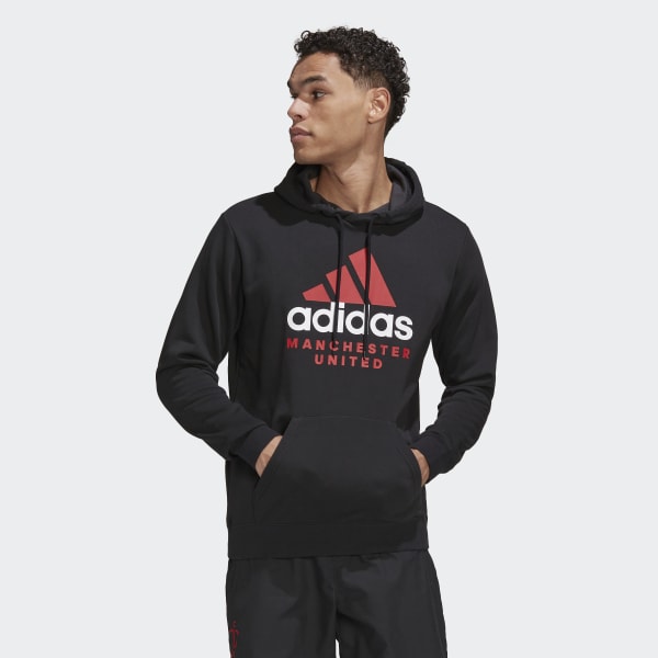 Μαύρο Manchester United DNA Graphic Hoodie