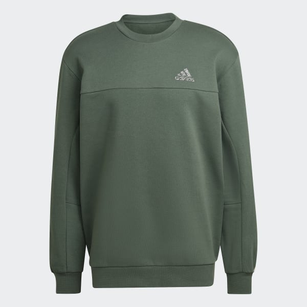 Πράσινο Stadium Fleece Badge of Sport Sweatshirt CS391
