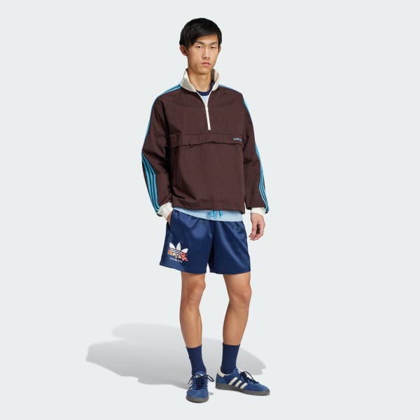 Blue adidas Originals Q2 Sprinter Shorts