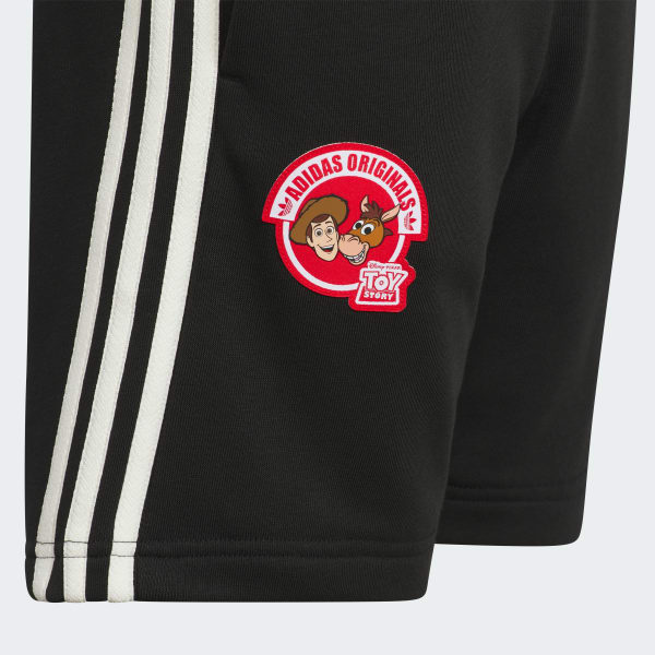 Black ORIGINALS Junior Kids Knit Shorts