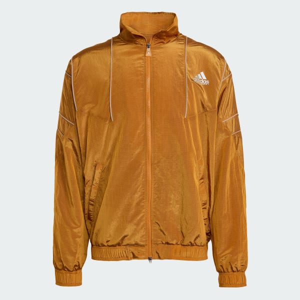 トラックジャケット adidas ブラウン アディダス トラックジャケット（ジェンダーニュートラル