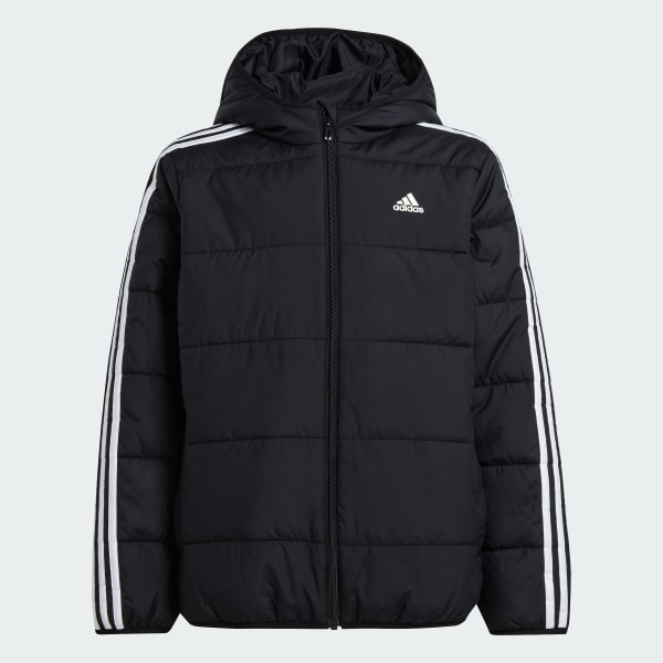 adidas Essentials 3 Stripes Padded Jacket Black Free Shipping with adiClub adidas Canada