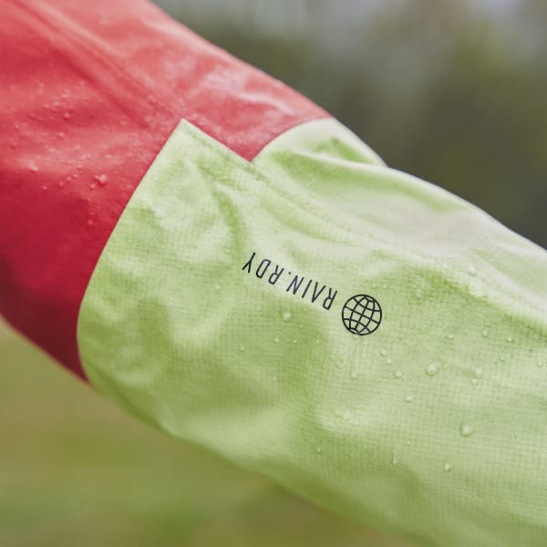 adidas TERREX RAIN.RDY HIKING JACKET Green | Men's Hiking | adidas