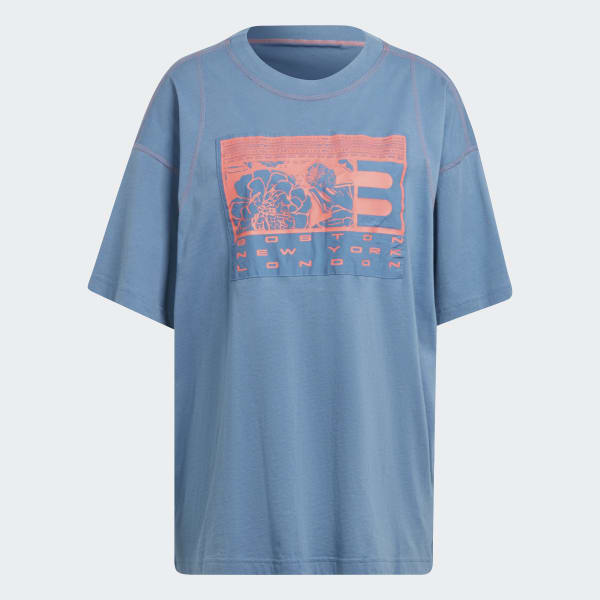 Azul Camiseta adidas Sportswear SuperHer