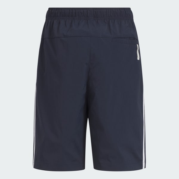 ブルー エッセンシャルズ プラス ルーズフィット スリーストライプス ウーブン ショーツ キッズ