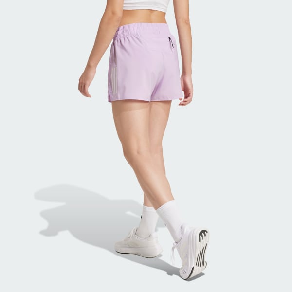 Purple Own the Run Shorts