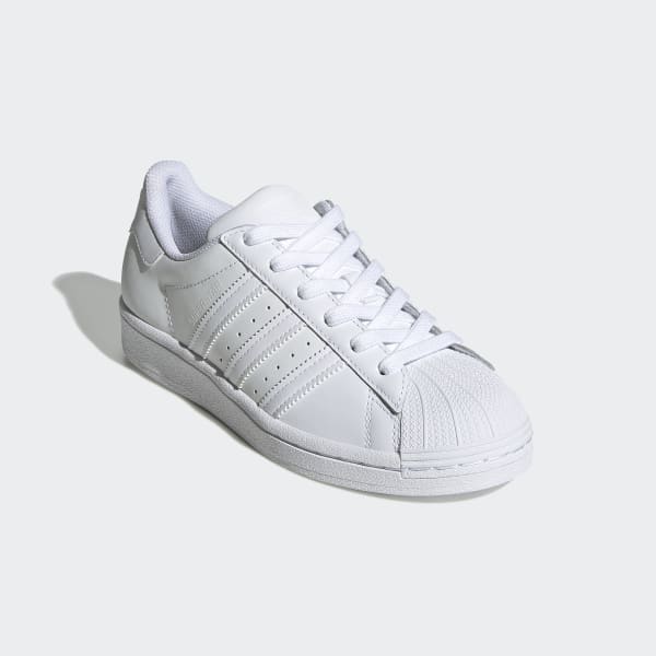 Branco Sapatos Superstar FCE84